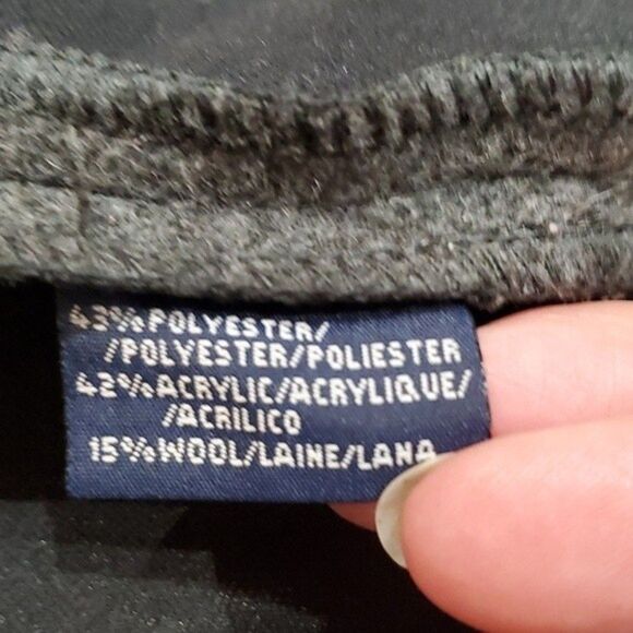 Tommy Hilfiger Grey Wool Hooded Jacket, XL - Picture 7 of 12